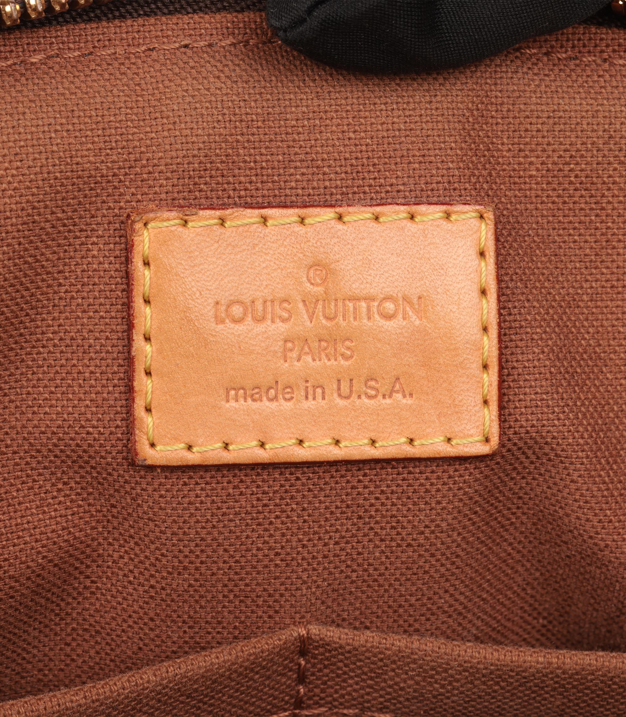 Louis Vuitton Brown Monogram Coated Canvas & Vachetta Leather Tivoli 6