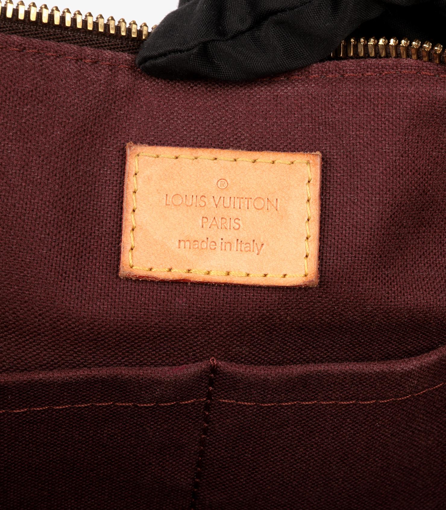 Louis Vuitton Brown Monogram Coated Canvas & Vachetta Leather Turenne MM 5