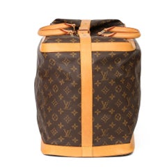 Louis Vuitton Brown Monogram Coated Canvas & Vachetta Leather Vintage Cruiser 45