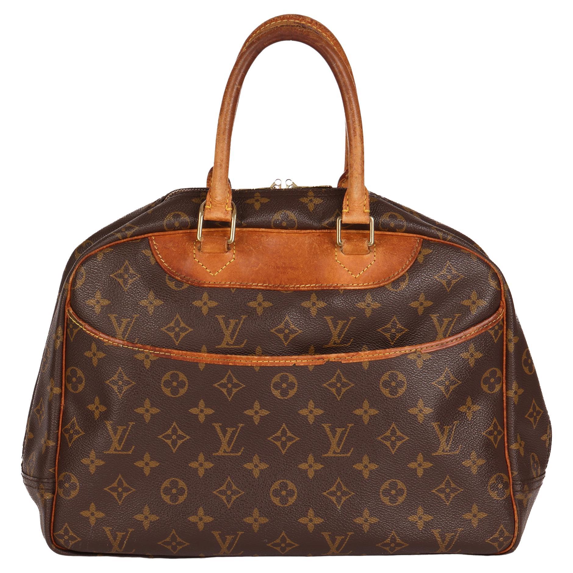 Louis Vuitton, Bags, Louis Vuitton Deauville Bag With Brand New Vachetta  Replaced By Lv
