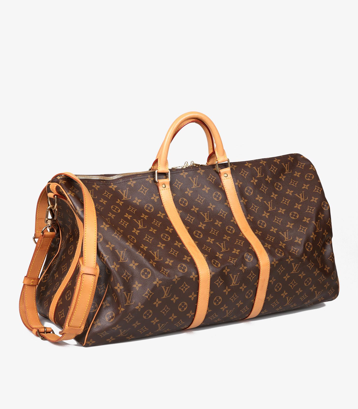 Louis Vuitton Braunes Monogram beschichtetes Segeltuch & Vachetta Leder Vintage Keepall 60 Bandoulière

Details zum Produkt
Xupes Ref: HB5685
Marke: Louis Vuitton
Modell: Keepall 60 Bandoulière
Art: Reisen
Seriennummer: MB0012
Alter: 2002
UVP: