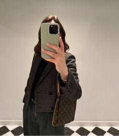 Louis Vuitton Brown Monogram Coated Canvas & Vachetta Leather Vintage Musette Sa