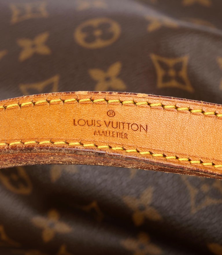 Louis Vuitton Brown Monogram Coated Canvas & Vachetta Leather Mini Noe
