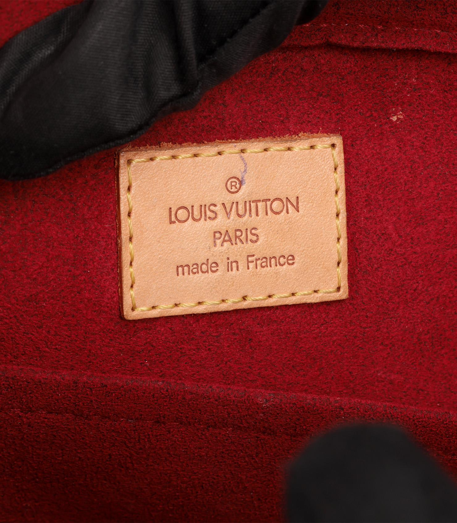 Louis Vuitton Brown Monogram Coated Canvas & Vachetta Leather Viva Cite GM For Sale 4