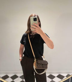 Louis Vuitton Brown Monogram Coated Canvas & Vachetta Leather Vivacité Bag