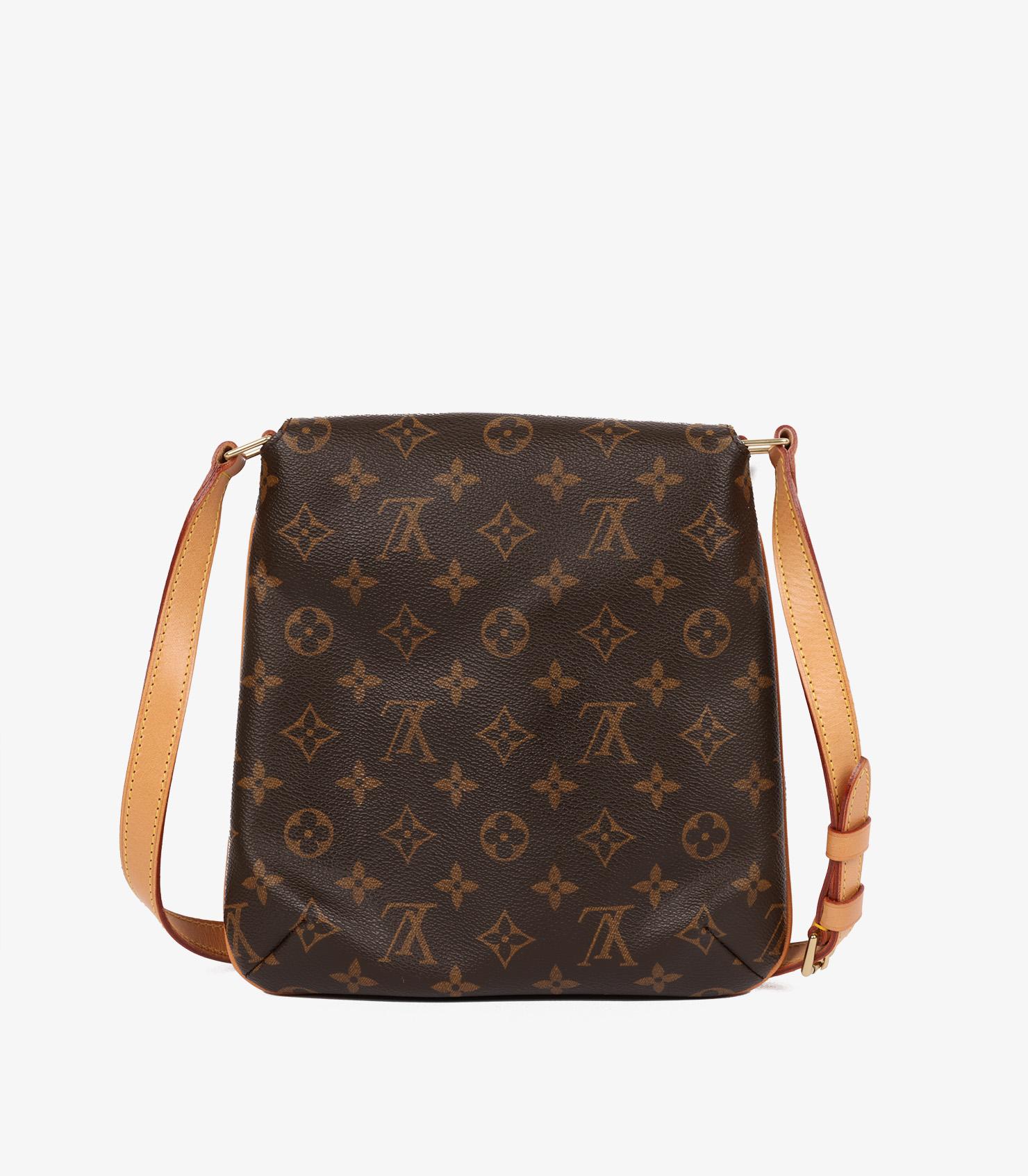 Louis Vuitton Brown Monogram Coated Canvas Vintage Musette Salsa PM In Excellent Condition In Bishop's Stortford, Hertfordshire