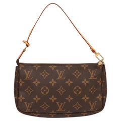 Louis Vuitton Brown Monogram Coated Canvas Vintage Pochette Accessoires