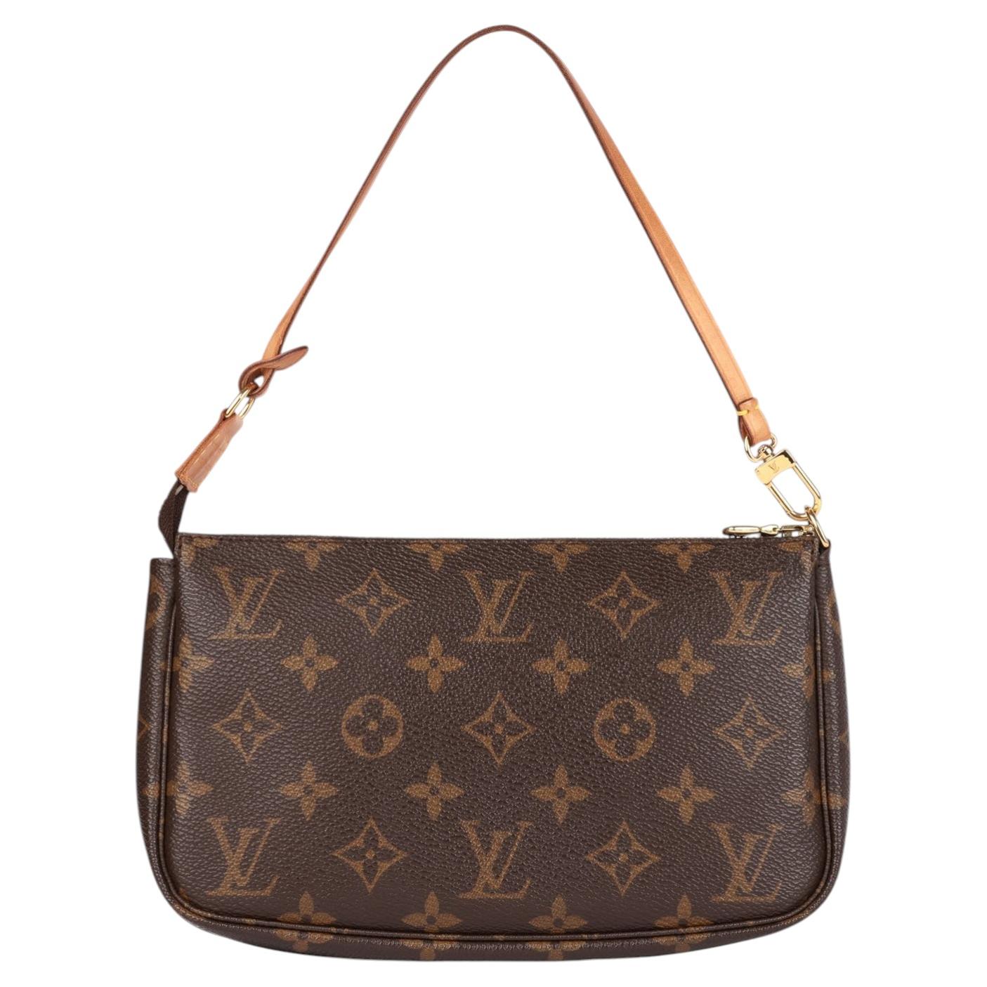 Louis Vuitton Brown Monogram Coated Canvas Vintage Pochette Accessoires