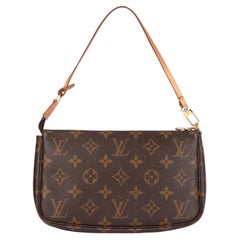 Louis Vuitton Brown Monogram Coated Canvas Vintage Pochette Accessoires