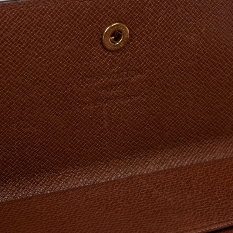 Louis Vuitton Trifold Long Wallet Monogram Porto Tresor