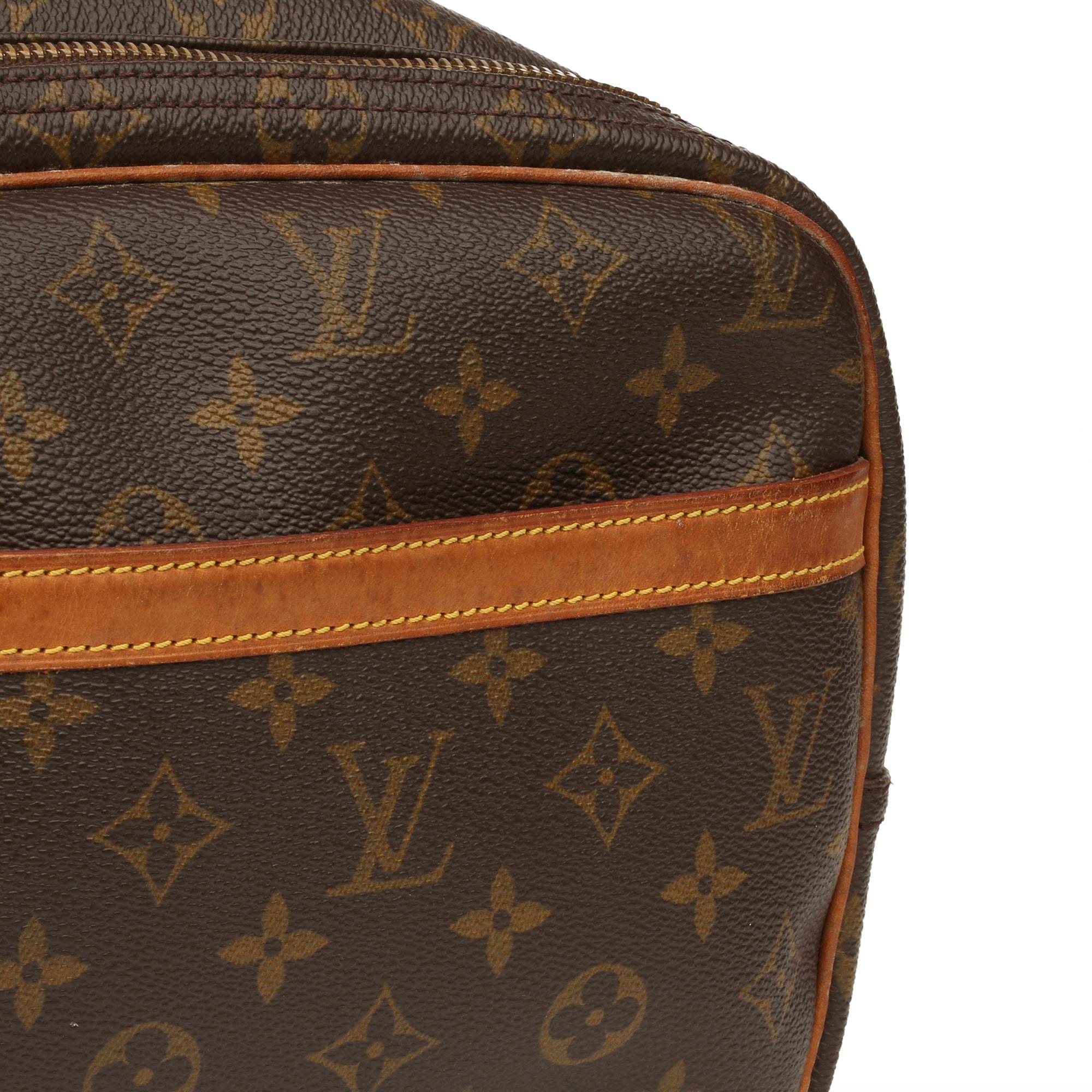 Women's or Men's Louis Vuitton Brown Monogram Coated Canvas Vintage Reporter PM