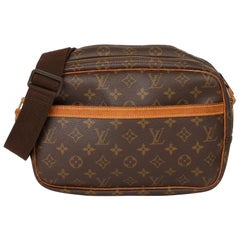 Louis Vuitton Brown Monogram Coated Canvas Vintage Reporter PM