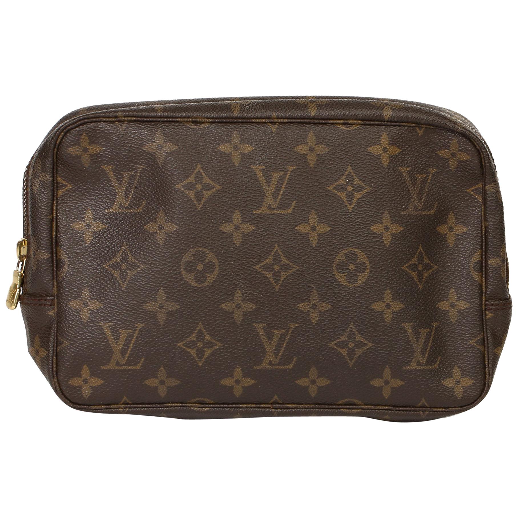 Louis Vuitton Brown Monogram Coated Canvas Vintage Trousse Toilette 23