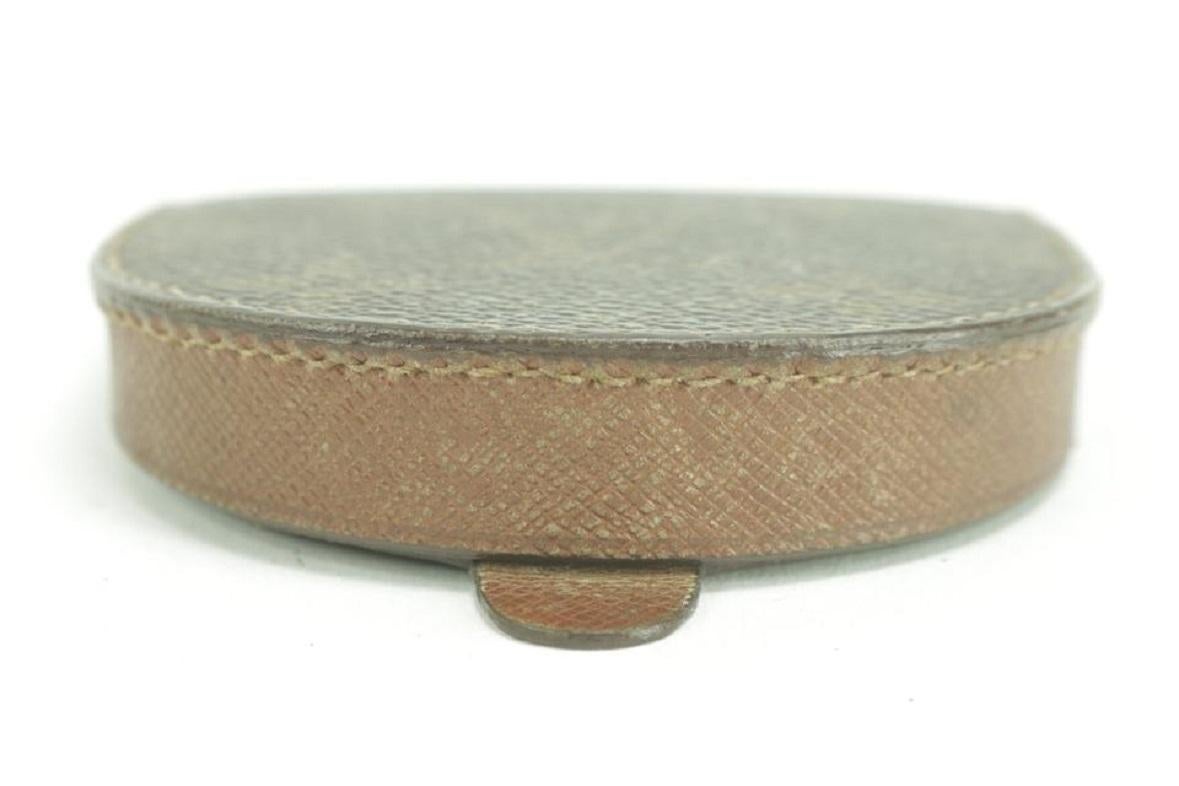 Louis Vuitton Brown Monogram Coin Pouch Small Purse 12lk0128 Wallet For Sale 5