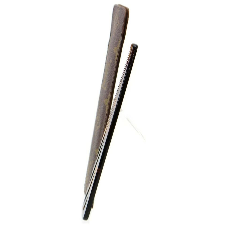 Louis Vuitton Brown Monogram Comb Case Etui with Hair Brush Holder 872773 4