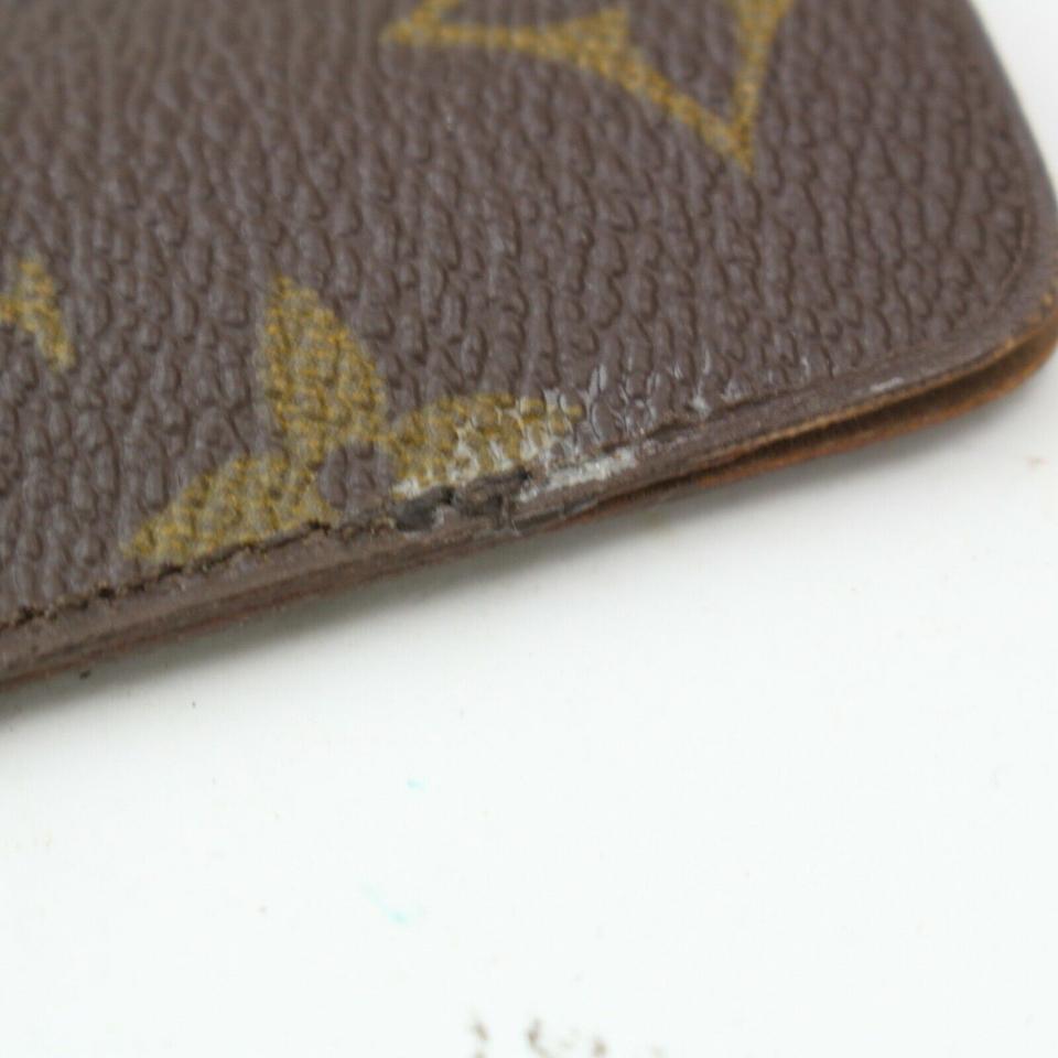 Women's Louis Vuitton Brown Monogram Comb Case Etui with Hair Brush Holder 872773