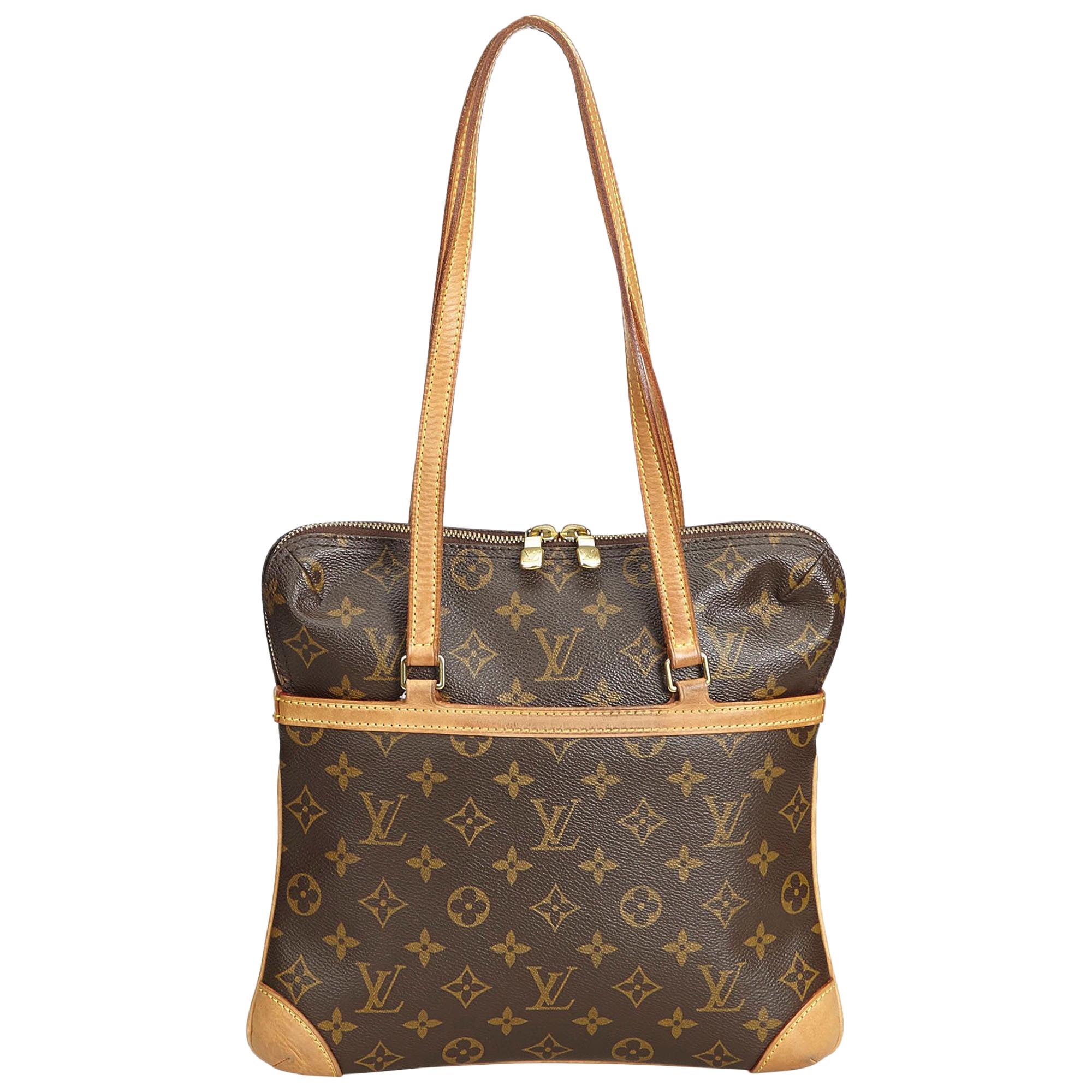 Louis Vuitton Brown Monogram Coussin GM