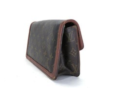 Louis Vuitton Brown Monogram Dame Pm 223189 Wallet