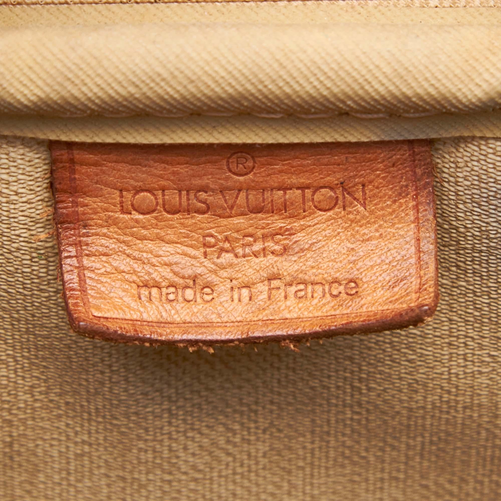 Louis Vuitton Brown Monogram Deauville 1