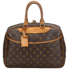 Vintage Louis Vuitton Brown Monogram Deauville