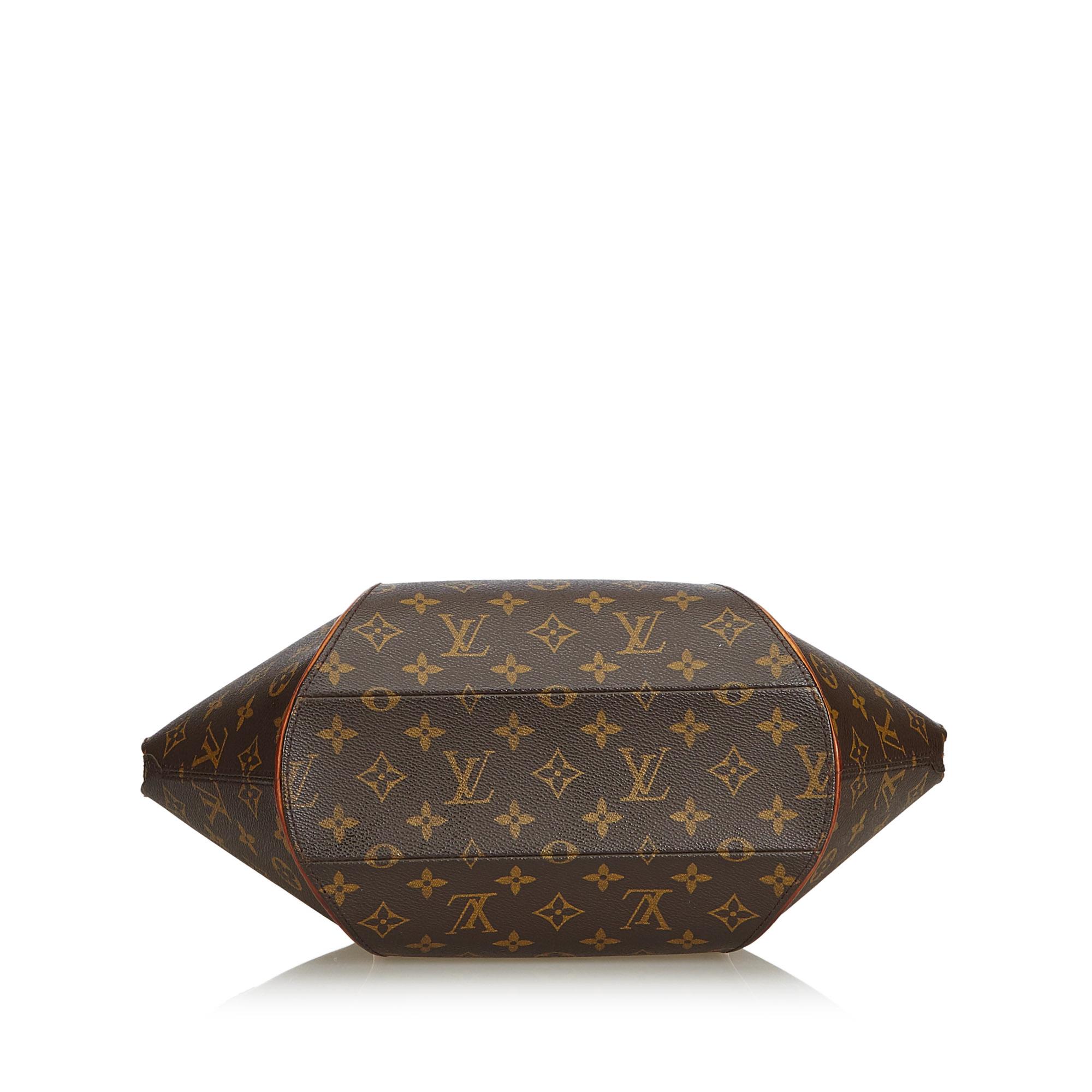 Louis Vuitton Brown Monogram Ellipse MM In Good Condition For Sale In Orlando, FL