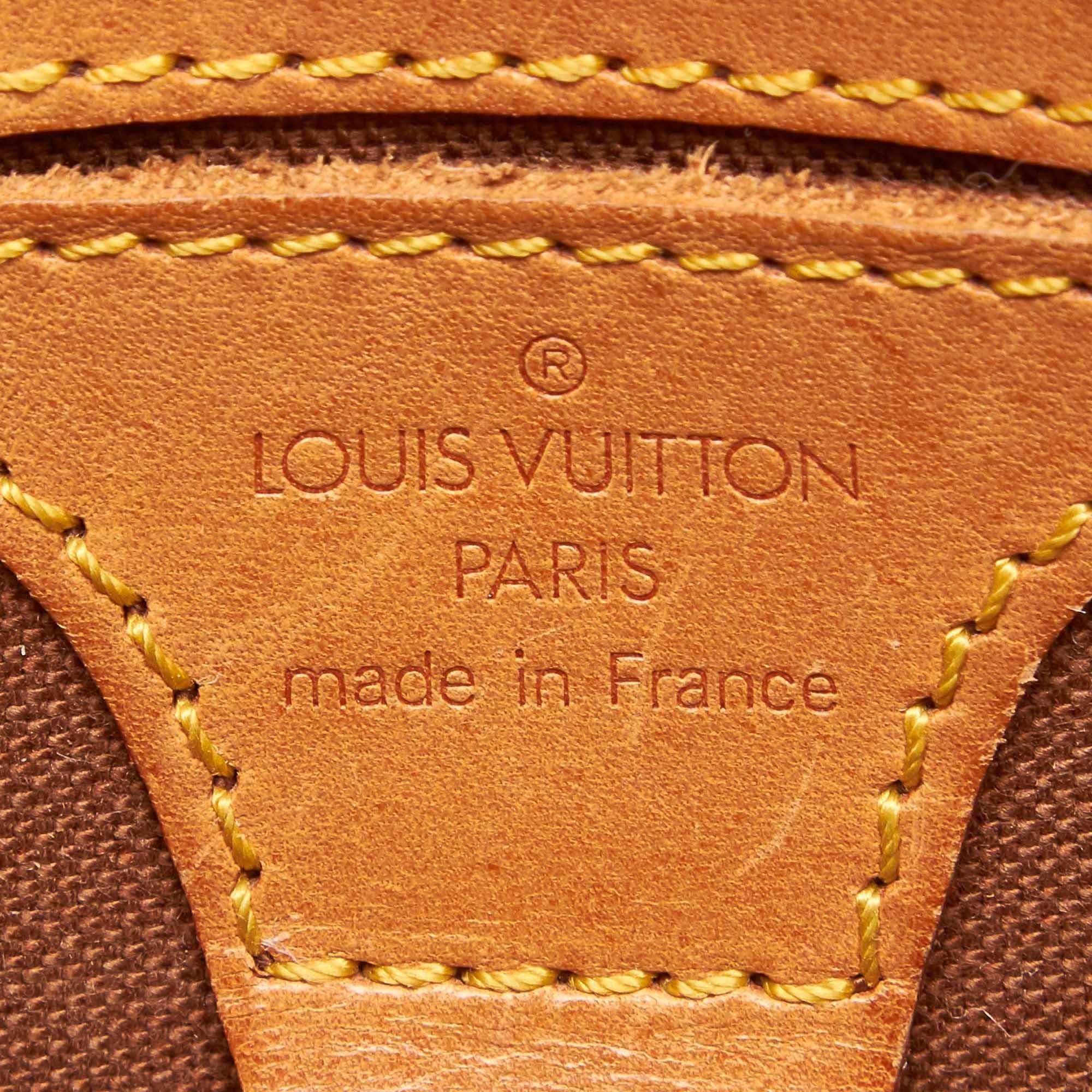 Louis Vuitton Brown Monogram Ellipse MM For Sale 2