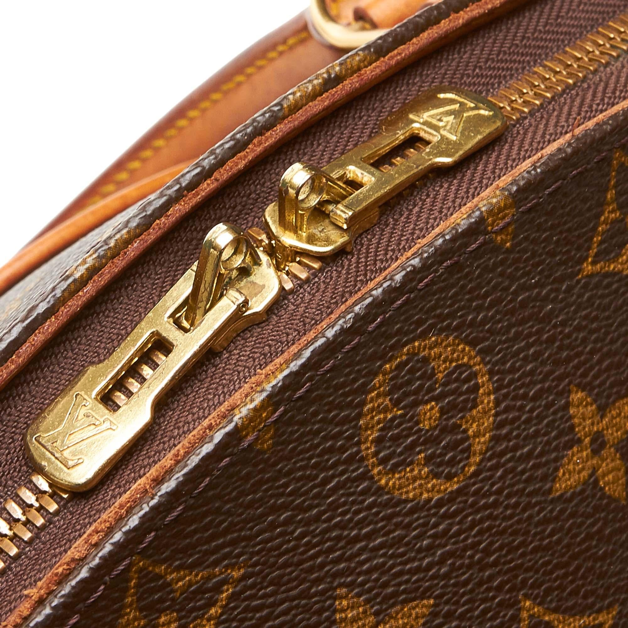 Louis Vuitton Brown Monogram Ellipse MM For Sale 3