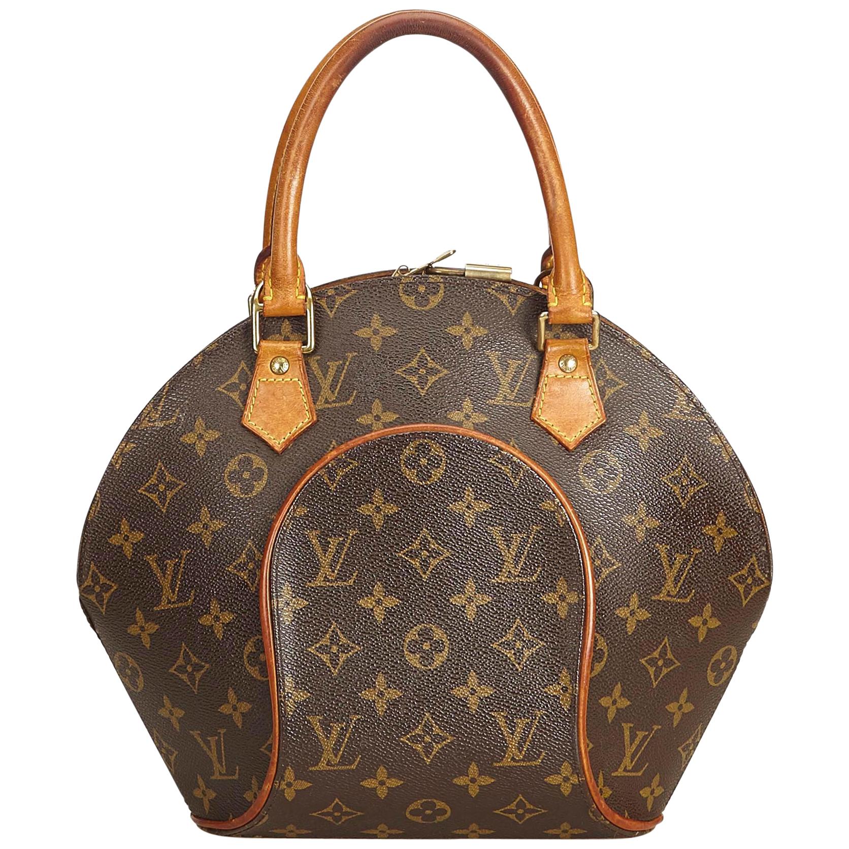 Louis Vuitton Brown Monogram Ellipse MM For Sale