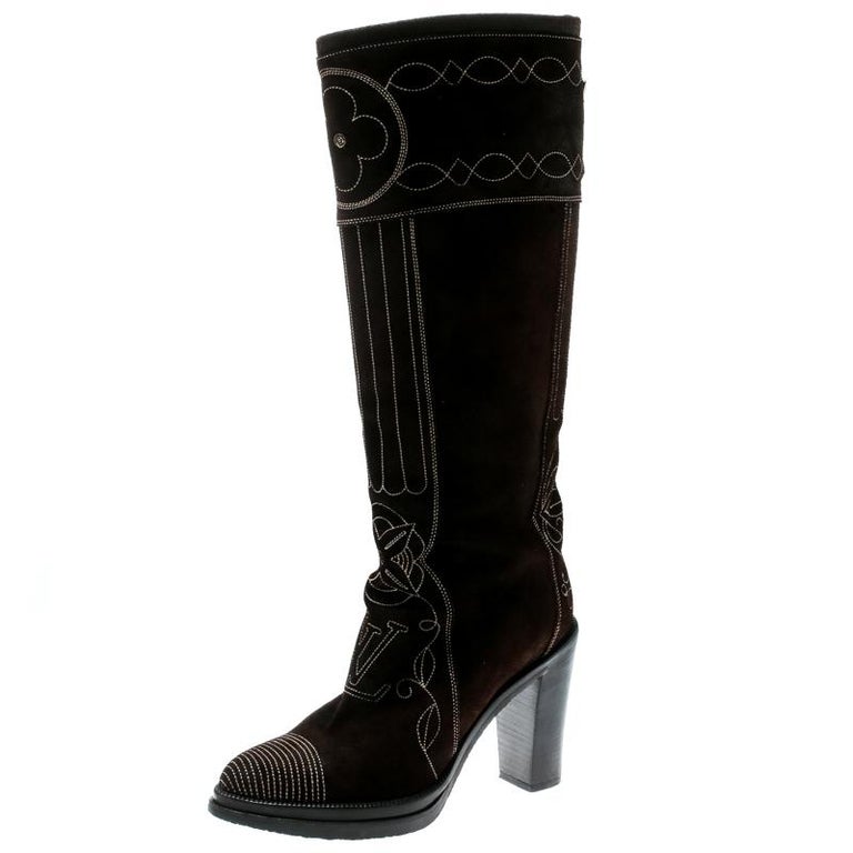Louis Vuitton Knee High Boots for Women for sale