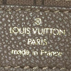 Louis Vuitton Brown Monogram  Empreinte Leather Citadines Pouch 863327