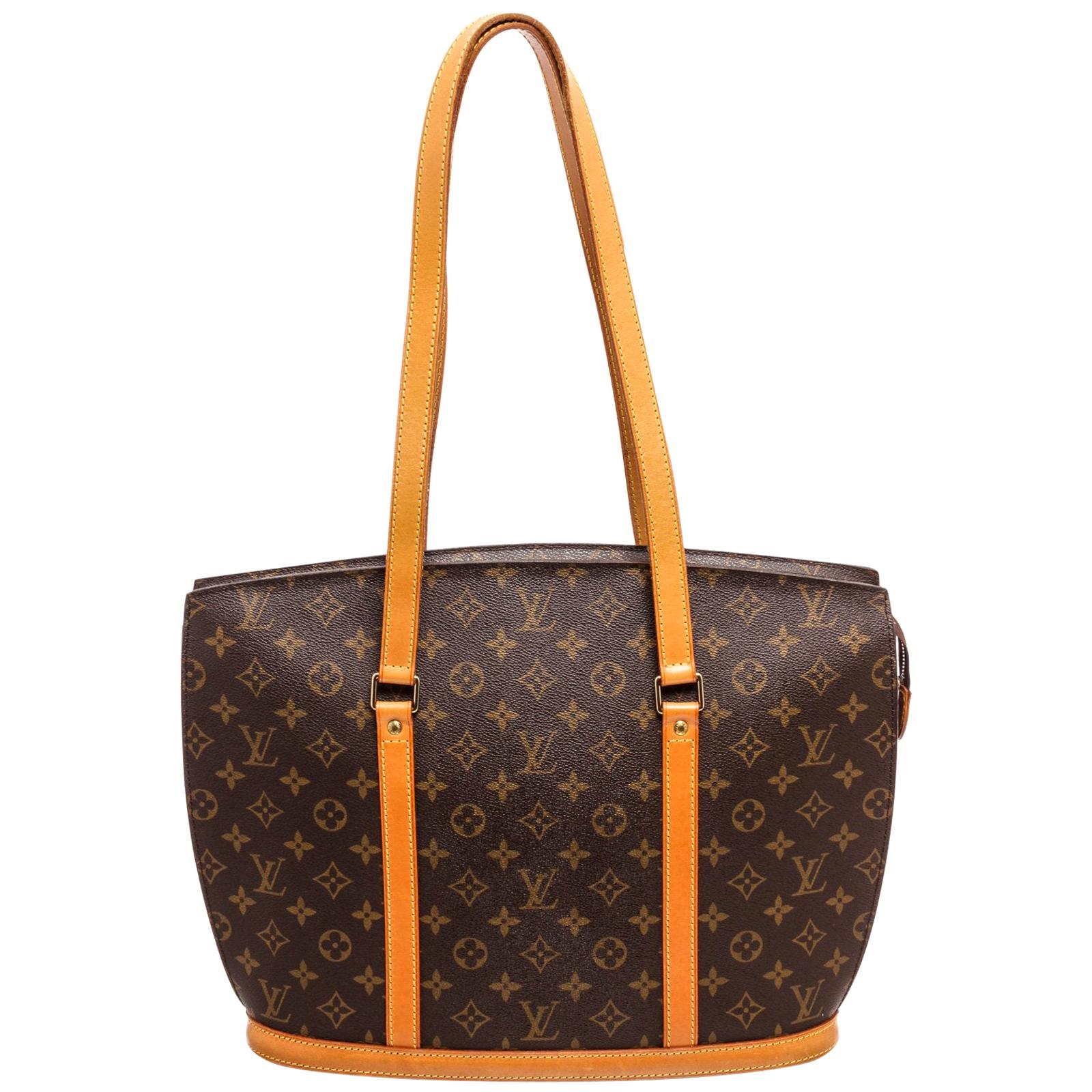 Louis Vuitton Brown Monogram Epi leather Babylone Tote Bag