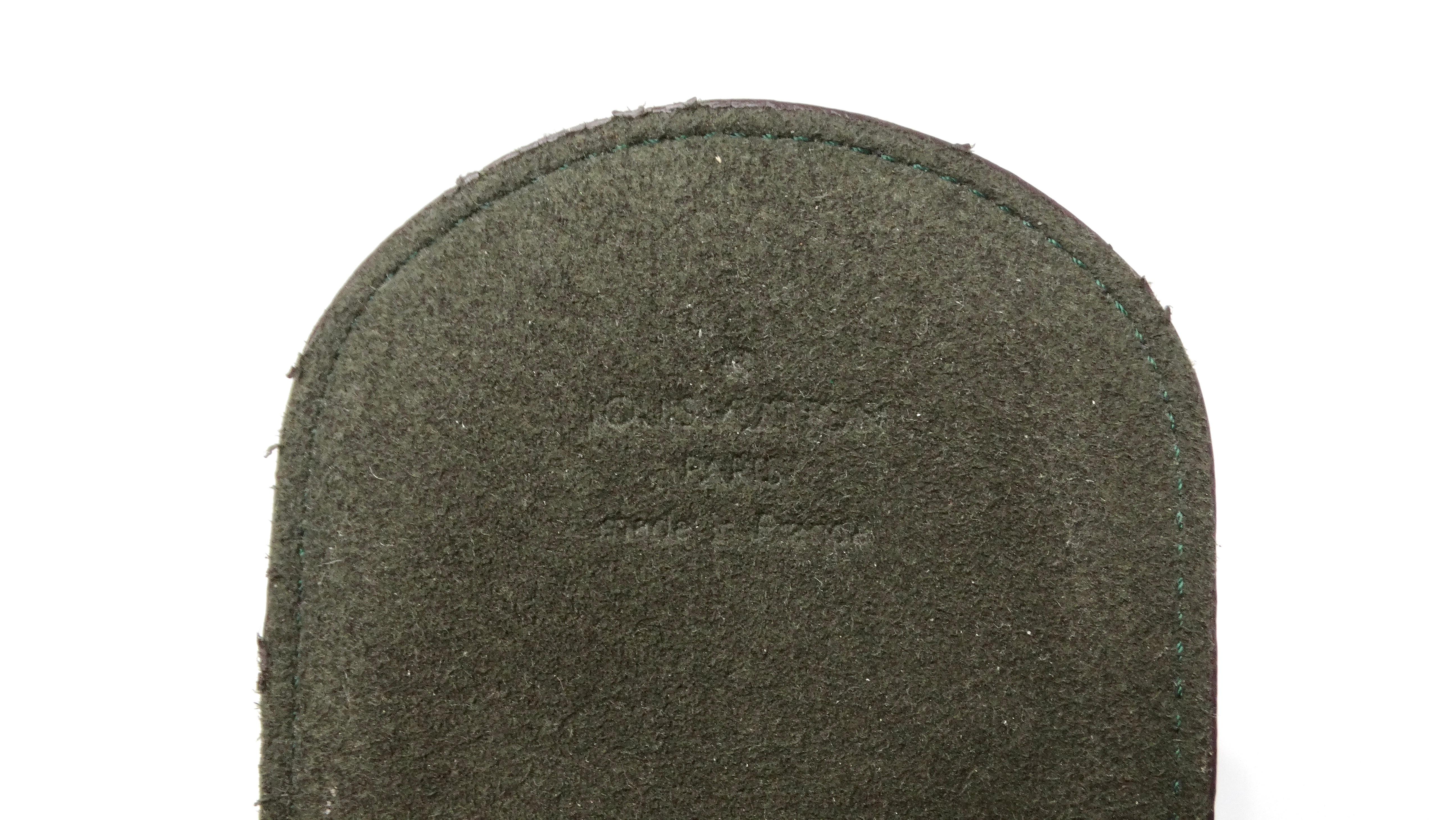 Louis Vuitton Brown Monogram Eyeglass Case In Good Condition For Sale In Scottsdale, AZ