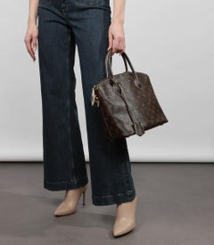 Louis Vuitton Brown Monogram High Shine Coated Canvas Fetish Lockit