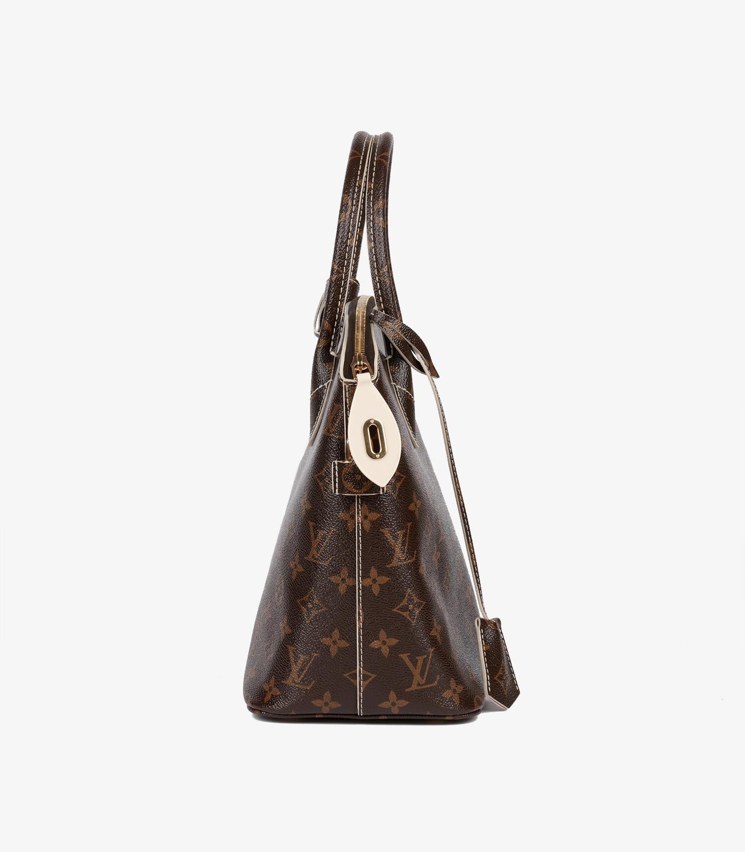 Lockit Fetish en toile enduite Monogram Brown High Shine de Louis Vuitton Pour femmes en vente