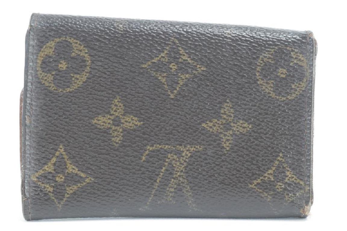 Louis Vuitton Brown Monogram Holder Multicles 6 Key Case 10lko122 Wallet For Sale 2
