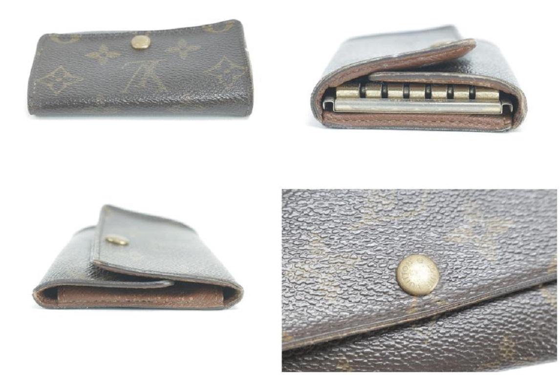 Women's Louis Vuitton Brown Monogram Holder Multicles 6 Key Case 10lko122 Wallet For Sale