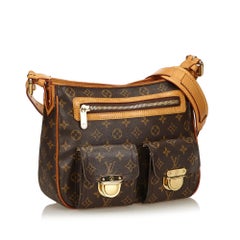 Louis Vuitton Brown Monogram Hudson GM
