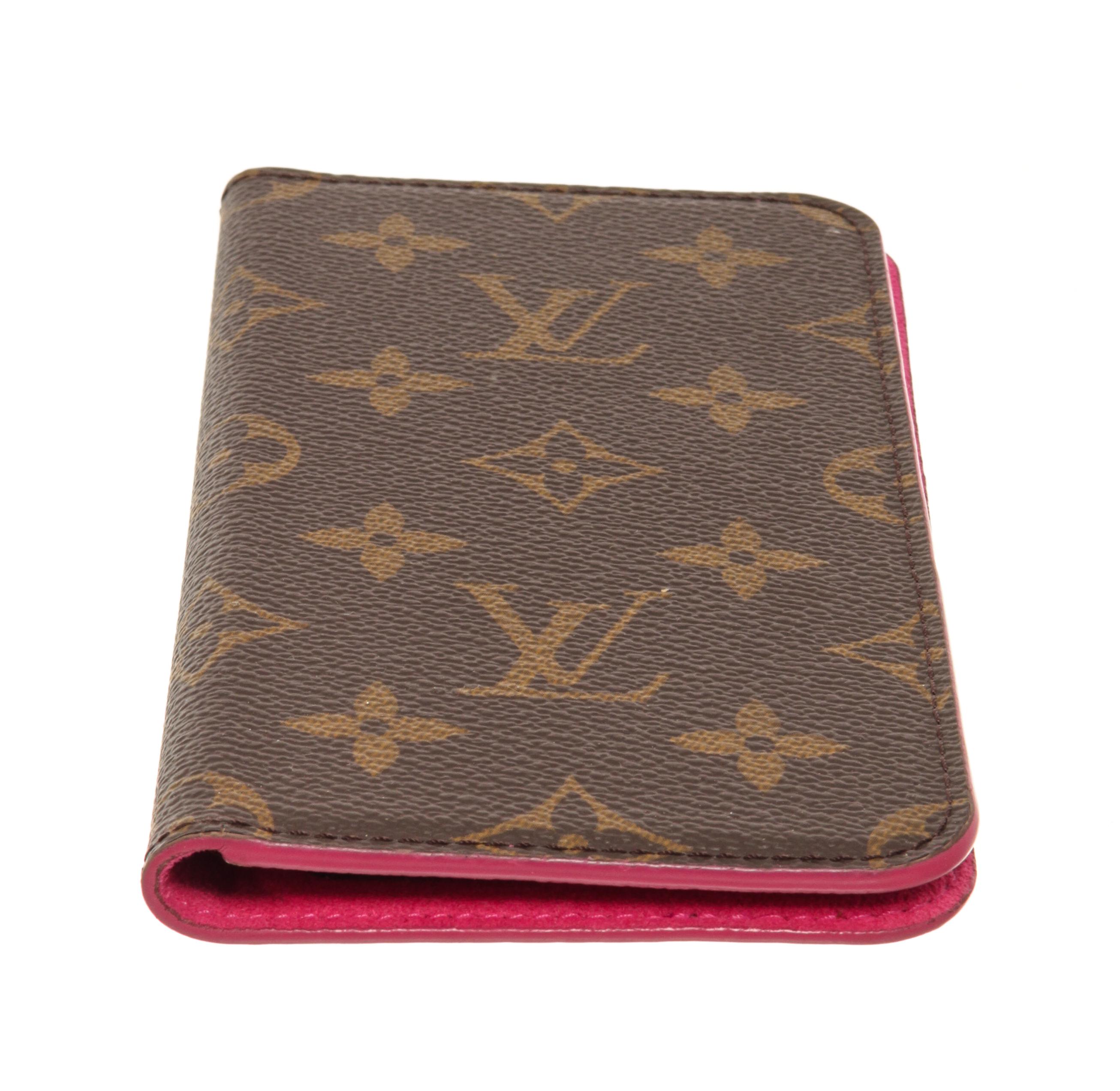 Louis Vuitton Brown Monogram iPhone Xs Max Folio Case In Good Condition In Irvine, CA
