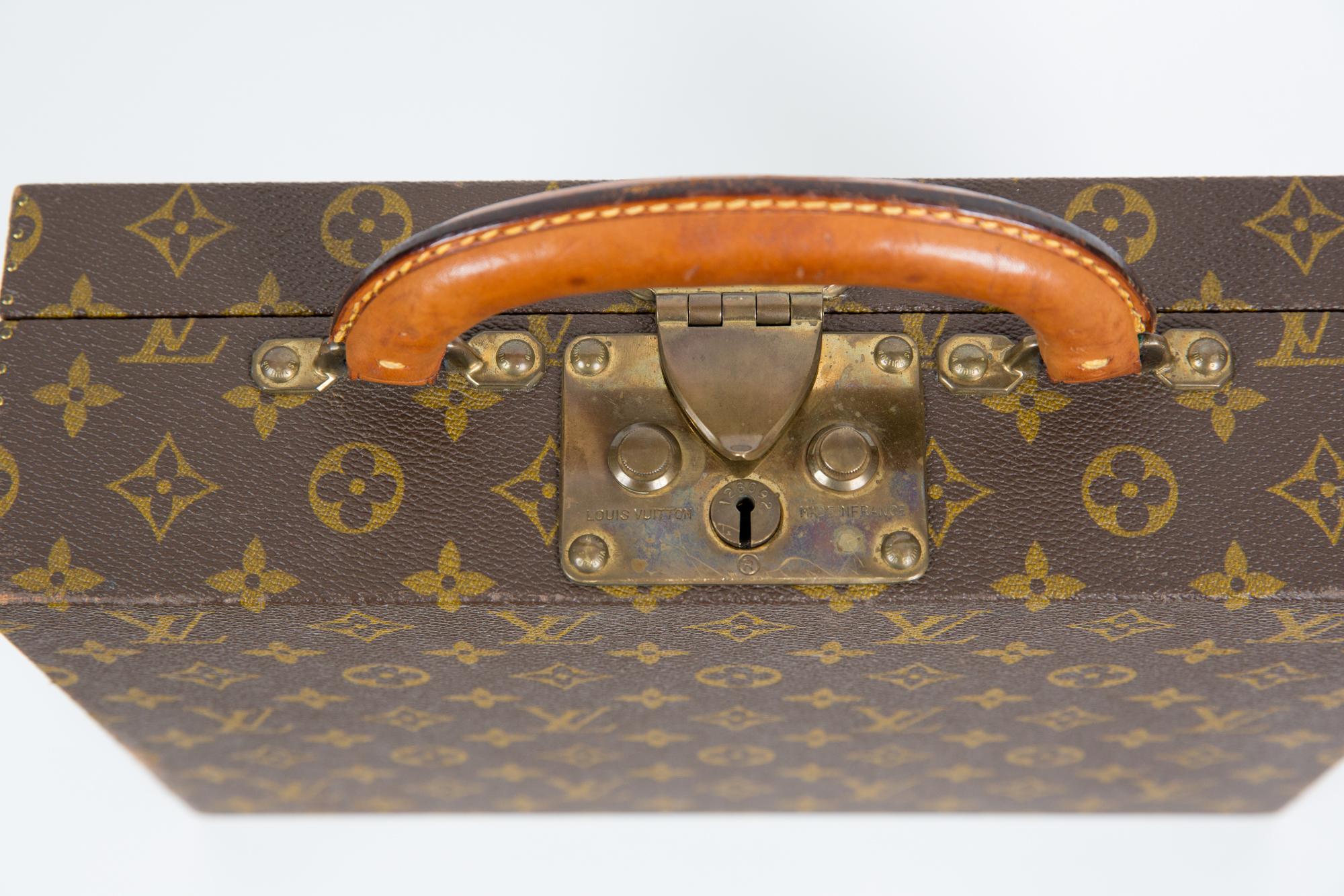 Louis Vuitton Brown Monogram Jewell Case Luggage 5