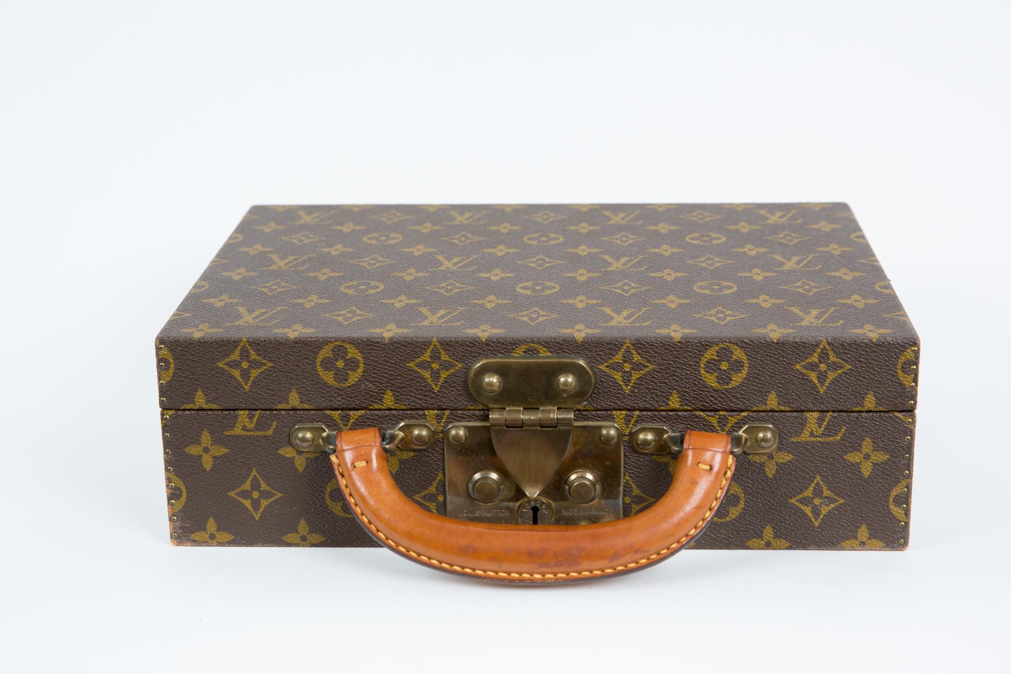 Louis Vuitton Brown Monogram Jewell Case Luggage 2