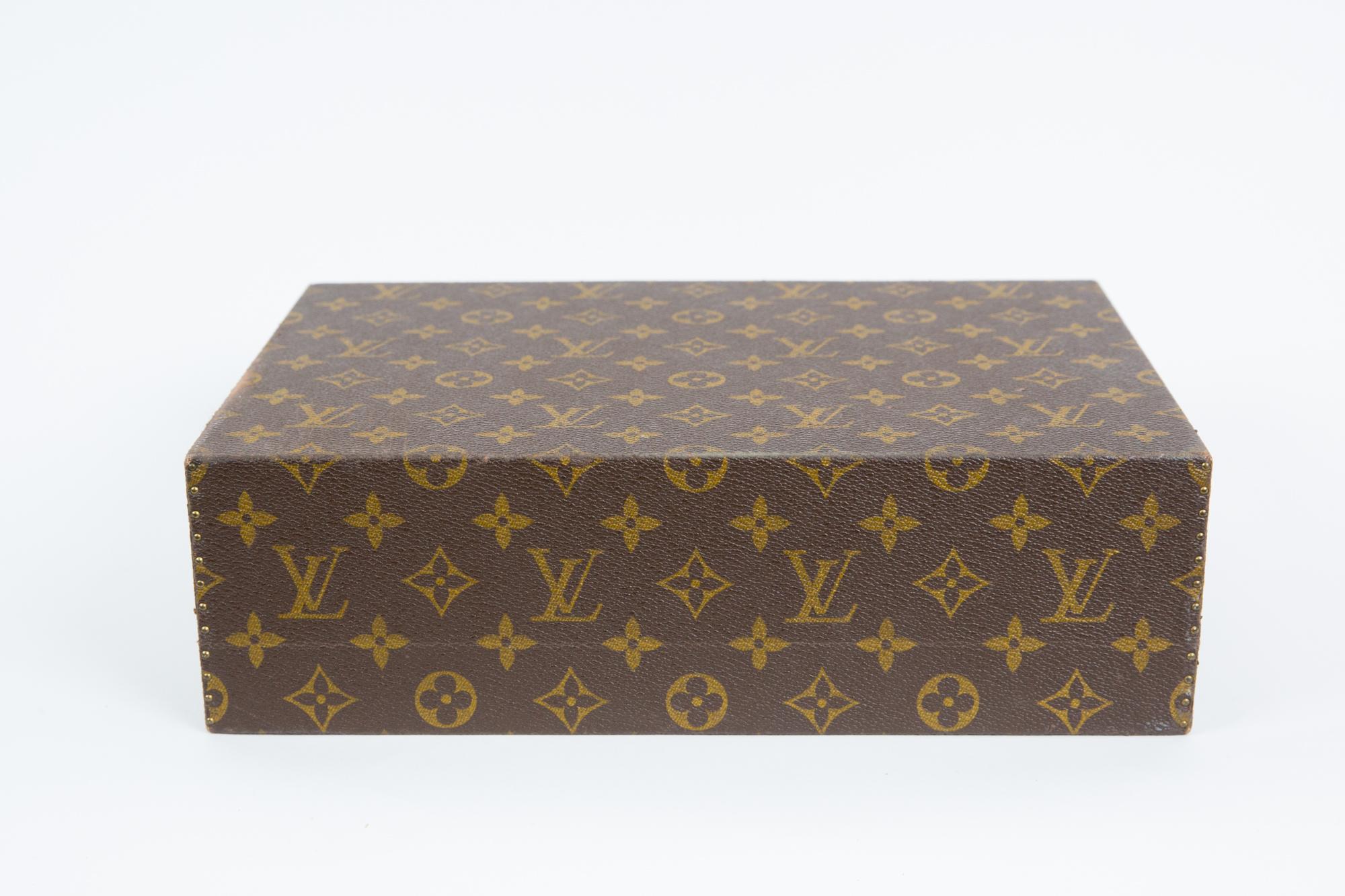 Louis Vuitton Brown Monogram Jewell Case Luggage 3