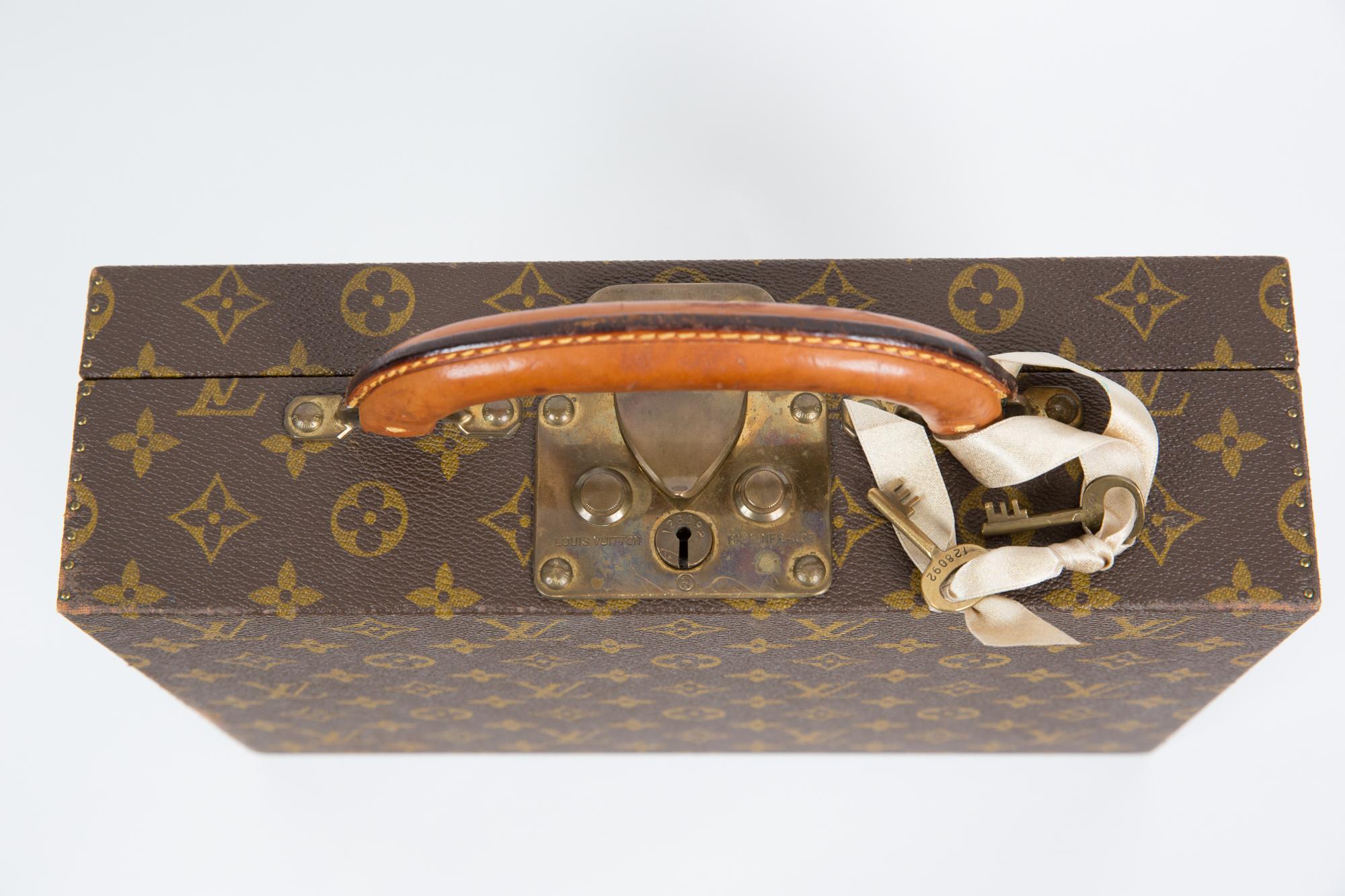 Louis Vuitton Brown Monogram Jewell Case Luggage 4