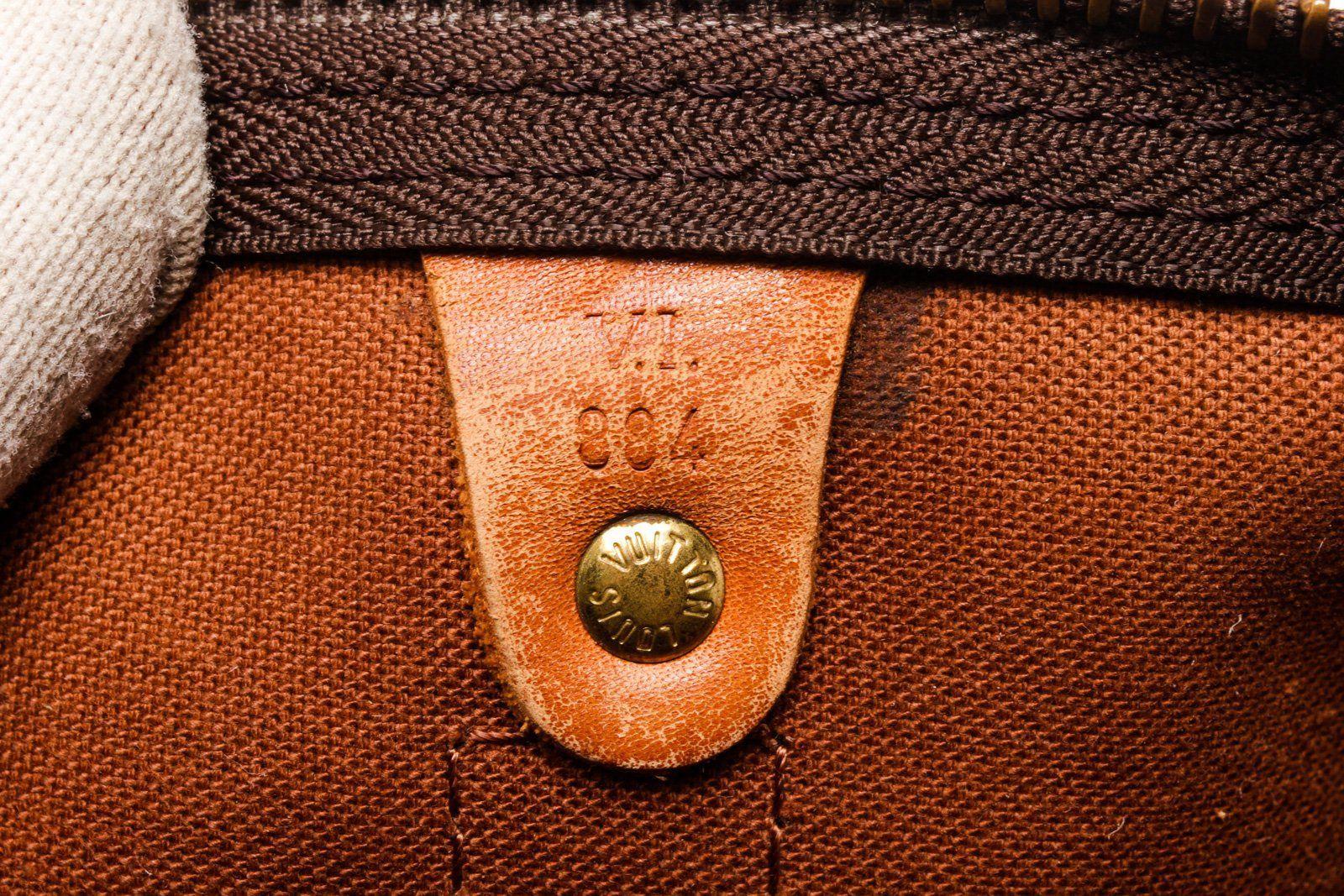 Louis Vuitton Brown Monogram Keepall 45cm Travel Bag 1