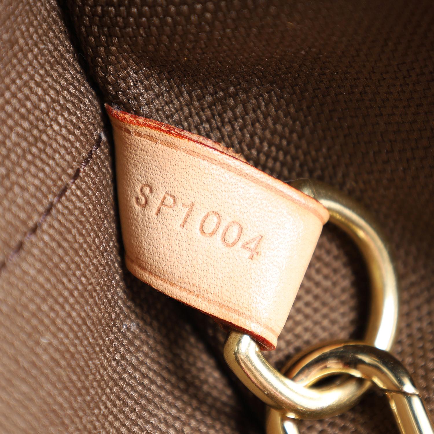 Sac de transport de vêtements en cuir Monogram Brown de Louis Vuitton 11