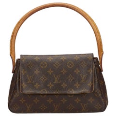 Louis Vuitton Brown Monogram Looping Mini