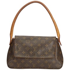 Louis Vuitton Brown Monogram Looping Mini