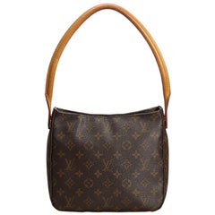 Louis Vuitton Brown Monogram Looping MM