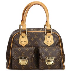 Louis Vuitton Brown Monogram Manhattan PM