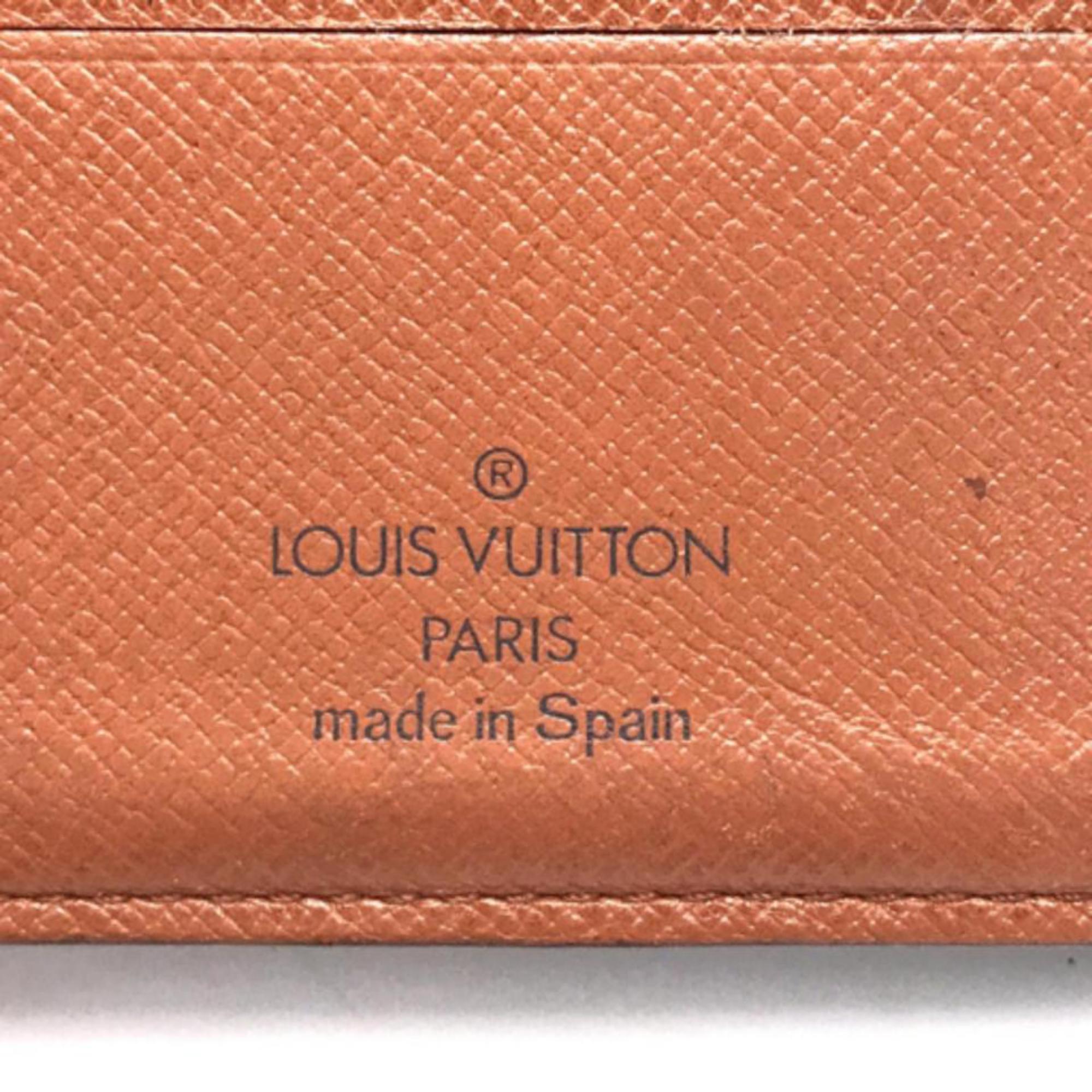 Louis Vuitton Brown Monogram Marco Bifold 232314 Wallet For Sale 3