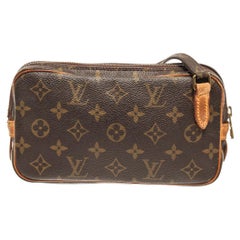 Louis Vuitton Brown Monogram Marly Bandouliere Crossbody Bag